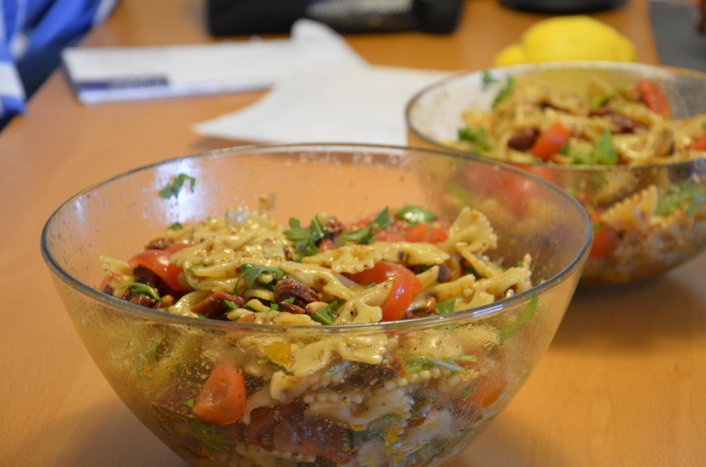 Rezept des Monats – September – Farfalle-Rucola Salat | Fulda Vegan